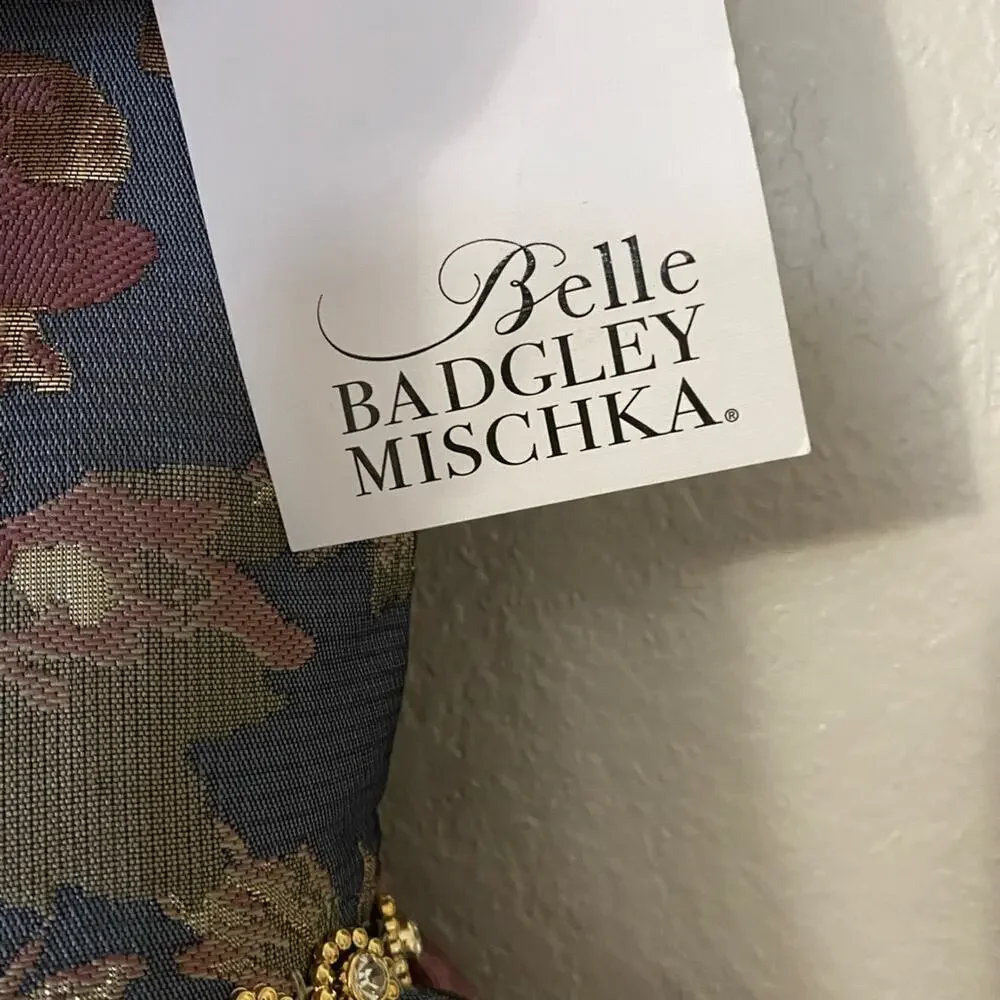 NWT Belle Bagley Mishka 16 floral jacquard dress